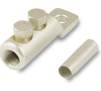 Кабельный наконечник с болтами Энсто LUG50-9510LVTIN Al 50-95, Cu 50-70мм o 10,5мм 14495