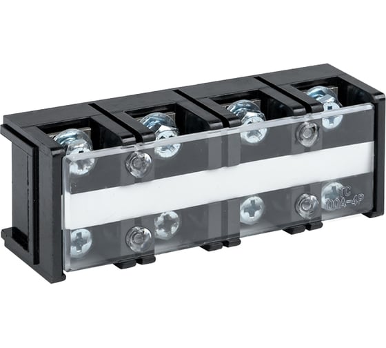 Клеммный терминал EKF PROxima TC-1504 до 70 мм2, 150A, 4 клеммные пары tc-1504