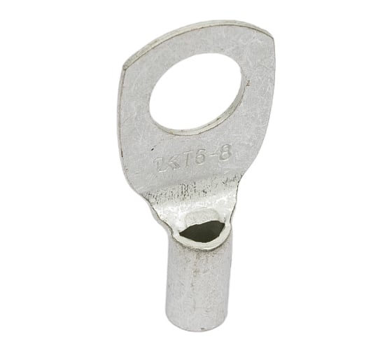 Кабельный наконечник KLR KL-T-00608 с контрольным отверстием 6мм2/М8 3000608