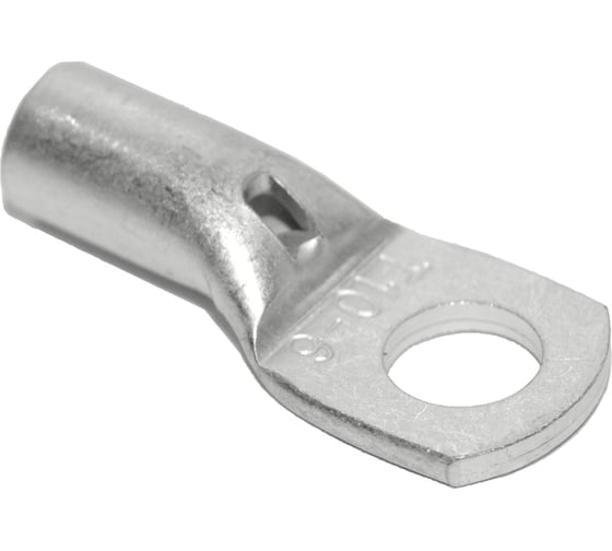 Кабельный наконечник KLR KL-T-01006 с контрольным отверстием 10мм2/М6 3001006