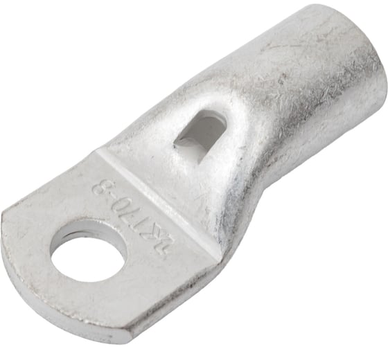 Кабельный наконечник KLR KL-T-07008 с контрольным отверстием 70мм2/М8 3007008 1