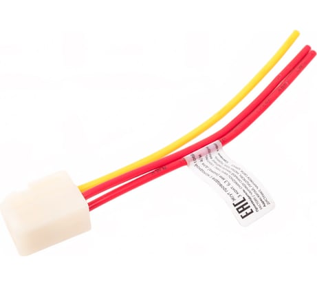 Колодка соединительная Nord-Yada 3х конт. 6,3 мм (мама) с проводами TM Nord YADA 905058