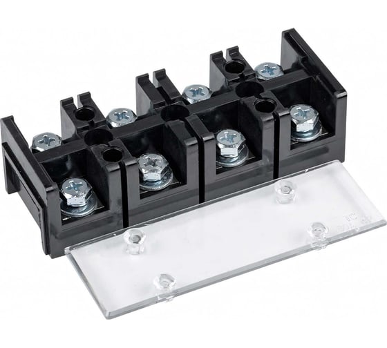 Клеммный терминал EKF PROxima TC-604 до 16 мм2, 60A, 4 клеммные пары tc-604