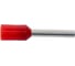 Наконечник штыревой втулочный изолированный KLR KTE 1-10 1мм2/L=10мм/Красный 500 шт 1010100 3