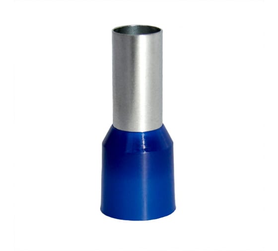 Штыревой втулочный изолированный наконечник KLR KTE 16-12 16mm2/L=12mm/Синий 1016012 1