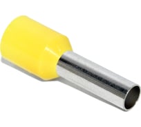 Штыревой втулочный изолированный наконечник KLR KTE 6-12 6mm2/L=12mm/Желтый 1060120