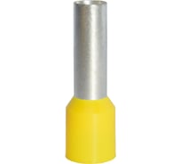Штыревой втулочный изолированный наконечник KLR KTE 25-22 25мм2/L=22мм/Желтый 1025022