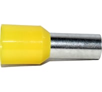Штыревой втулочный изолированный наконечник KLR KTE 25-16 25мм2/L=16мм/Желтый 1025016