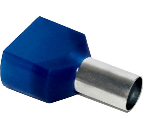 Штыревой втулочный изолированный наконечник KLR KTE 2x16-14 2x16mm2/L=14mm/Синий 216014 1