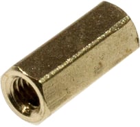 Стойка для печатных плат ЦКИ шестригранная, внутренняя/внутренняя, М3x11, латунь, 20 шт 20663