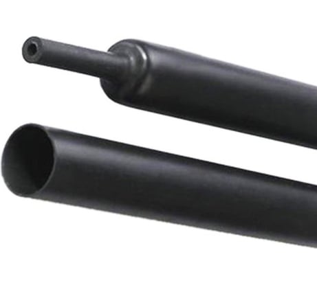 Термоусаживаемая трубка ЭРА ТТКнг 4,8/1,6, черная, 1м, клеевая, 10/900/7200 Б0045212