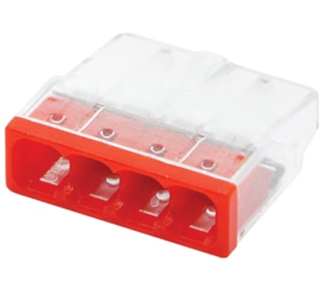 Строительно-монтажная клемма IN HOME СМК 772-204 4штуки/упаковка 4690612027364