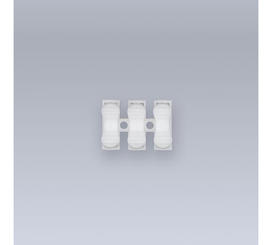 Зажим для проводов ELEGANZ белый, 6-и контактный для 12/24V, 10шт EL-C5