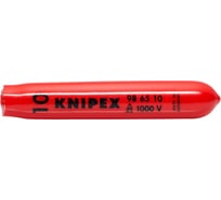 Защитный самофиксирующийся колпачок KNIPEX для кабелей VDE, диэлектрический, внутренний, 10 мм, L-80 мм KN-986610