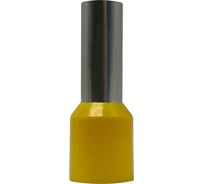 Штыревой втулочный изолированный наконечник KLR KTE 25-18 25мм2/L=18мм/Желтый 1025018