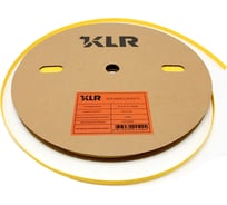 Термоусадочная трубка KLR KLR-GSHS-Z-2X-8.0-YL 8.0/4.0мм/Коэффициент усадки: 2:1/Цвет: Желтый 5350080