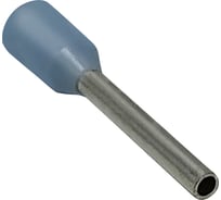 Штыревой втулочный изолированный наконечник KLR KTE 0.25-8 0.25мм2/L=8мм/Светло-синий 1002580