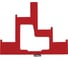 Ступенчатый изолятор IEK ИС4-25/1-15, 4 x М6, 1 x М5 силовой YIS11-5-25 1