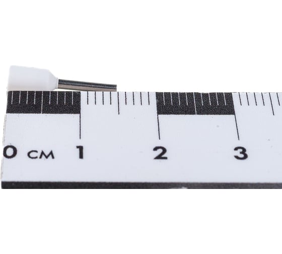 Наконечник-гильза IEK, Е7508 0,75мм 2 белый, 20шт UGN10-4-C75-02-08