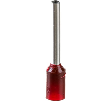 Наконечник-гильза IEK, Е1012 1мм, 2 темно-красный, 20шт UGN10-4-001-03-12