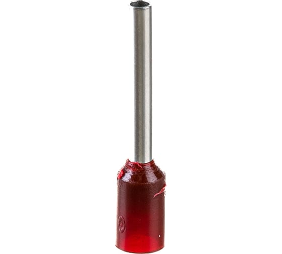 Наконечник-гильза IEK, Е1012 1мм, 2 темно-красный, 20шт UGN10-4-001-03-12
