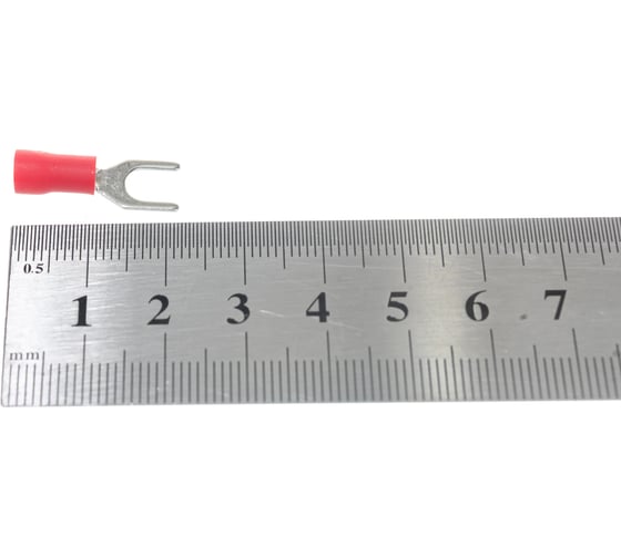 Наконечник IEK, НBИ 1,25-5 вилка 0,5-1,5 мм 20 шт UNL10-4-D15-4-5