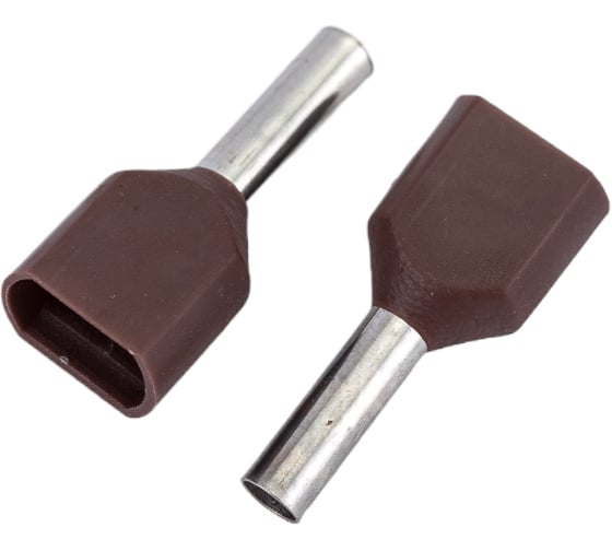 Наконечник-гильза IEK, НГИ2 1,5-8 коричневый 20шт UTE10-4-D2-4-100 1