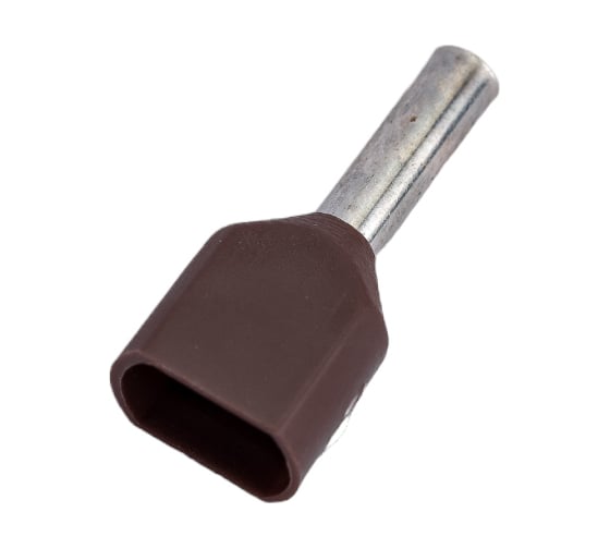 Наконечник-гильза IEK, НГИ2 1,5-8 коричневый 20шт UTE10-4-D2-4-100
