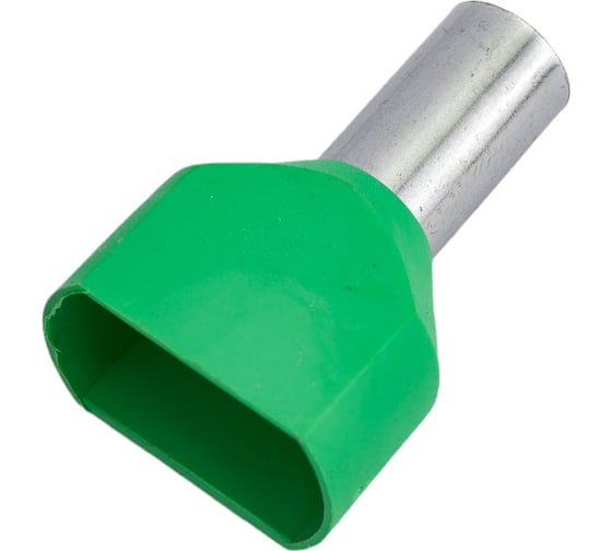 Наконечник-гильза IEK, НГИ2 16-14 зеленый 20шт UTE10-4-D16-0-100