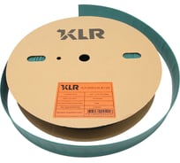 Термоусадочная трубка KLR KLR-GSHS-Z-2X-38.1-GN 38.1/19.1мм/Коэффициент усадки: 2:1/Цвет: Зеленый 5340381