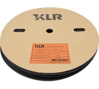 Термоусадочная трубка KLR КLR-GSHS-Z-2X-6.4-BK 6.4/3.2мм/Коэффициент усадки: 2:1/Цвет: Чёрный 5300064