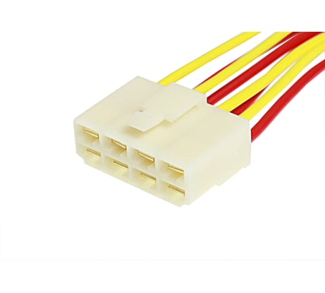 Колодка соединительная Nord-Yada 8 конт. 6,3 мм (мама) с проводами TM Nord YADA 905064