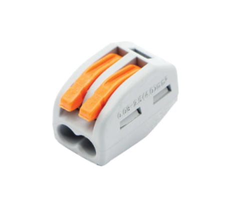 Строительно-монтажная клемма IN HOME СМК 222-412, 4 штуки/упаковка 4690612027319