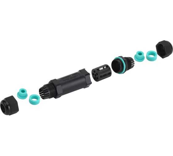 Кабельный коннектор ЭРА NO22419 прямой IP68 5Pin 8/96/1536 Б0043937