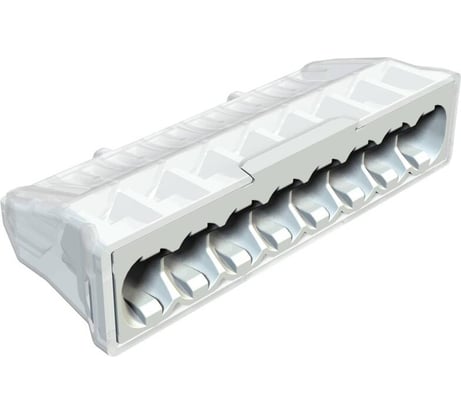 Клемма пружинная OBO Bettermann 8x2,5 мм2, серая (2 шт/уп) 2054544