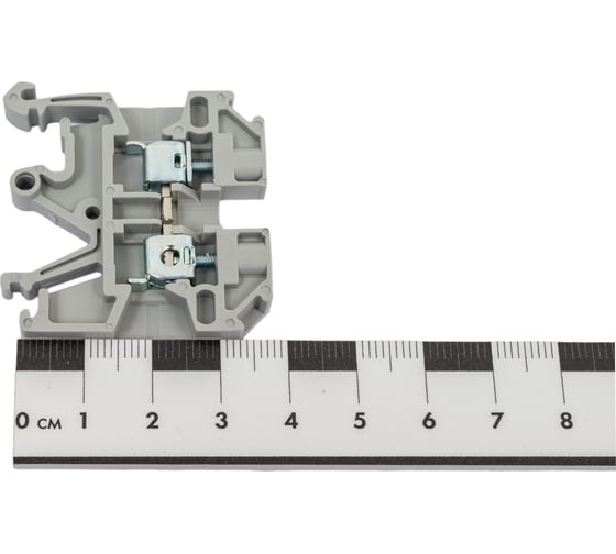 Клеммная колодка EKF JXB-2.5/35 серая 50 шт PROxima plc-jxb-2.4/35gy