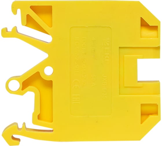 Винтовая клемма EKF JXB- 6 мм2 желтая 50 шт PROxima plc-jxb-6/35 y