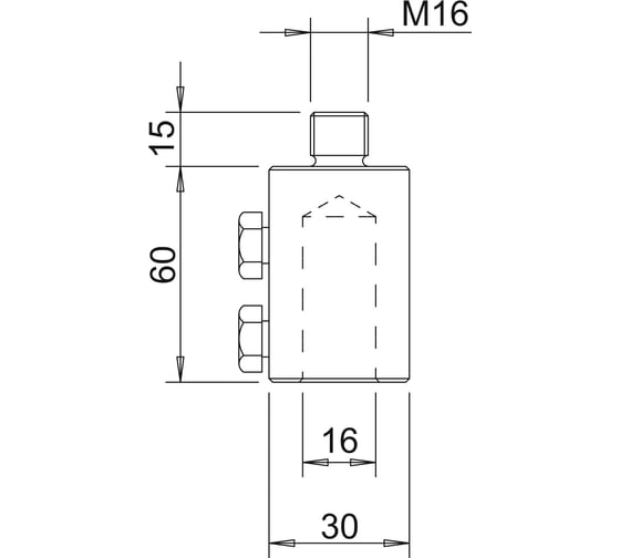Крепеж изолирующих стержней OBO Bettermann 5408352