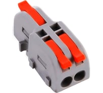 Строительно-монтажная клемма Smartbuy с рычажками проходная 1-2 полюсов 0,08-4 мм2 SBE-cwcc-1-2