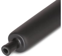 Трубка термоусадочная клеевая КВТ ТТК(2:1)-30/15, черная 101548