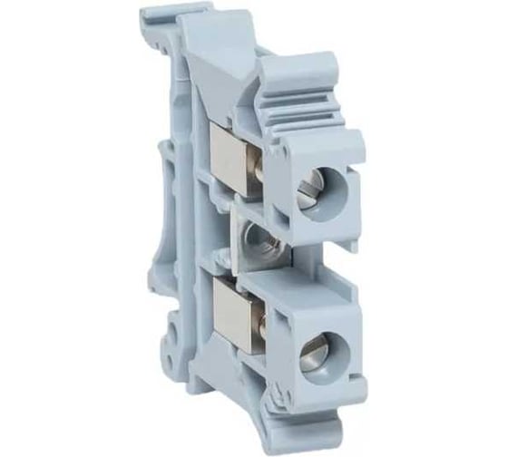 Клеммная колодка винтовая 6 UT серая EKF scr-ut-6-g