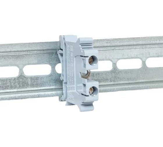 Клеммная колодка винтовая 6 UT серая EKF scr-ut-6-g