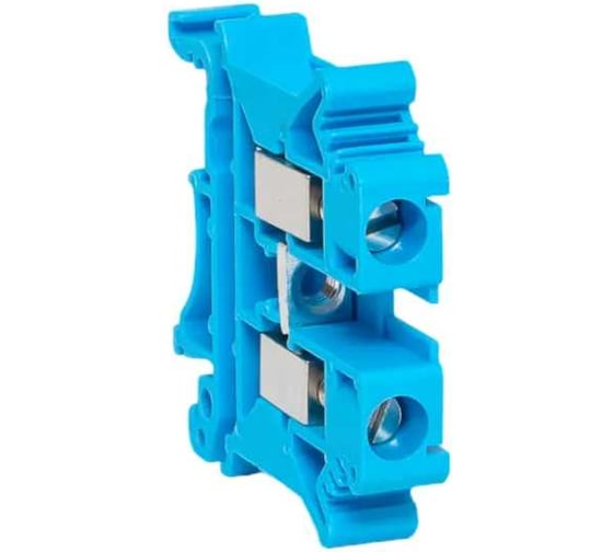 Клеммная колодка винтовая 6 UT синяя EKF scr-ut-6-b
