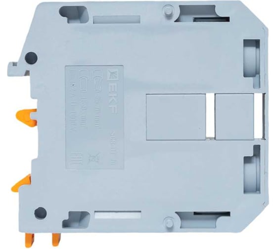 Клеммная колодка винтовая 70 UT серая EKF scr-ut-70-g