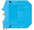 Клеммная колодка винтовая 95 UT синяя EKF scr-ut-95-b 5