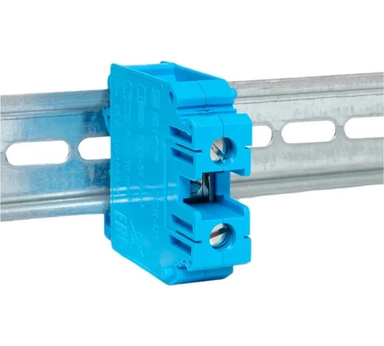 Клеммная колодка винтовая EKF 35 UT синяя scr-ut-35-b