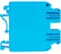 Клеммная колодка винтовая EKF 35 UT синяя scr-ut-35-b 3
