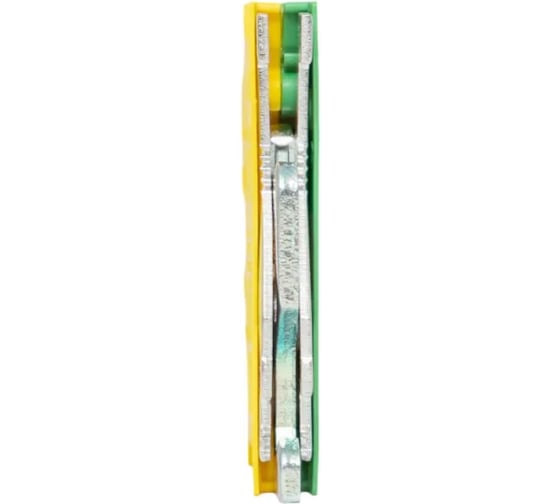 Клеммная колодка винтовая EKF 2.5 UT земля scr-ut-2,5-pe