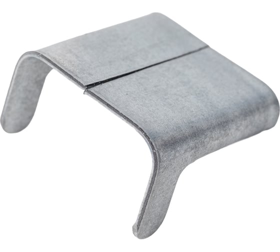 Скрепа ООО Лентамет С20 (1,0) ОЦ Оцинкованная сталь (упаковка 100шт) 16599 1