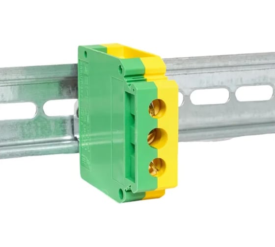 Клеммная колодка винтовая EKF 35 UT земля scr-ut-35-pe